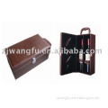 leather wine bottle box